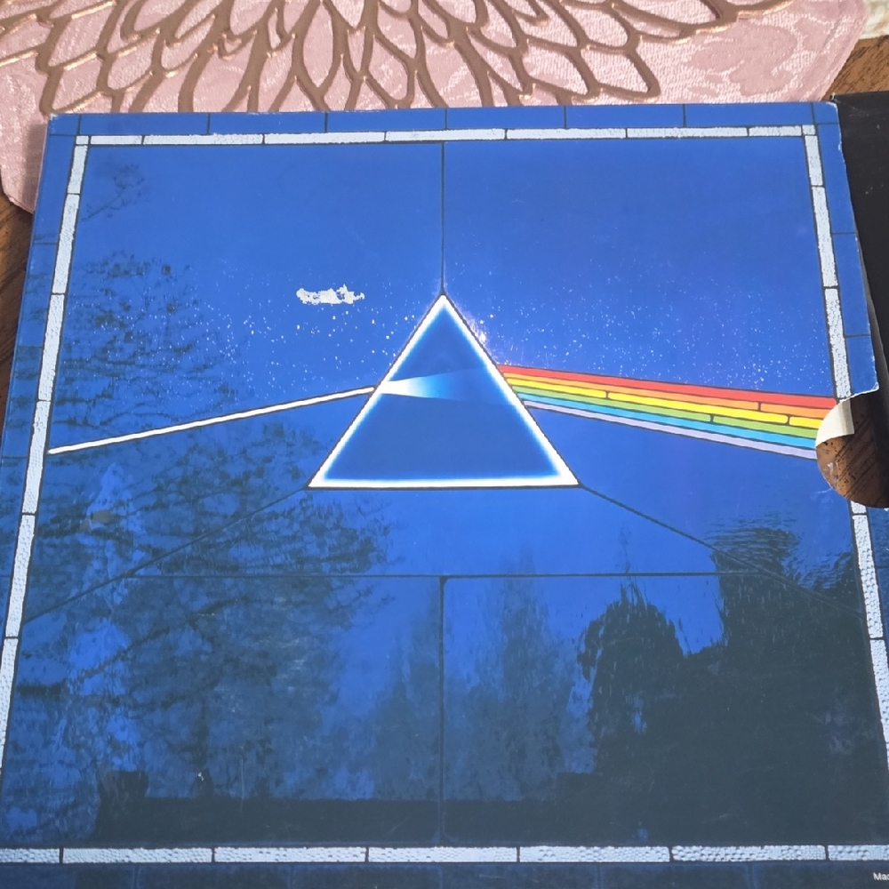 Pink Floyd Dark Side of the Moon Crew Socks 3 Pair Gift Box Bioworld New